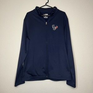 Houston Texans Mens Size L 1/4 Zip Pullover NFL